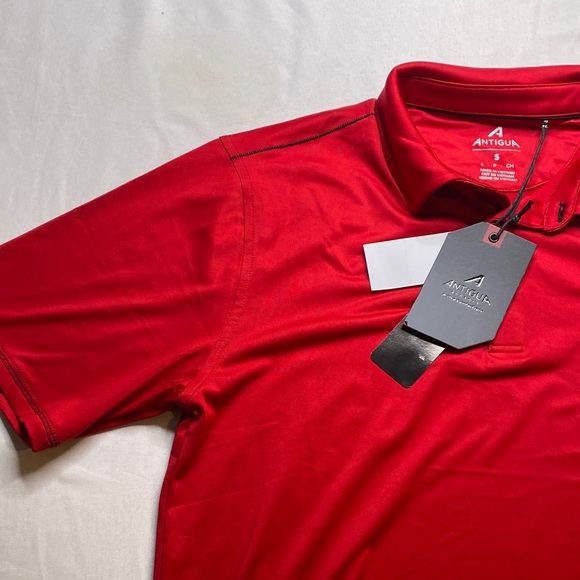 Antigua Vibrant Red 49ers Polo - Picture 4 of 12